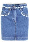머스트잇(MUSTIT) - 렉스몰 시즌오프 모스키노 J0111 520 프린트 데님 스커트
