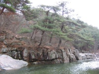 도보여행1 - 떡바위 부근