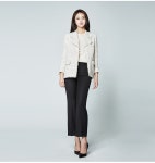[(1FNT021) 무지 라운드 니트]