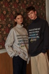 미드나잇 무브(MIDNIGHT MOVE) [unisex] graffity pola (oatmeal) - 사이즈 & 후기 | 무신사