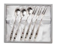 키친플라워 나비꽃레이저 티스푼포크 6P (ES3313) - 한샘몰