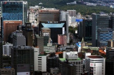 누구나앨범 - 남산에서 바라 본 향린교회 모습과 또 다른 생각...