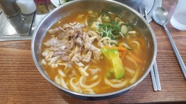 정문 닭곰탕칼국수