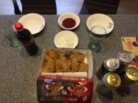 후라이드는 역시 비비큐 황금올리브