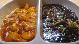 배달) 만석반점 2탄 깐쇼새우 반반메뉴