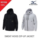 LATELY(레이틀리) [레이틀리] 미즈노 스웨트 후드 자켓 블랙/그레이 G0630