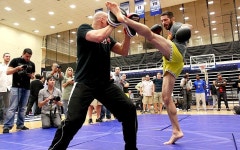 All the action from the UFC 145 open workouts - Telegraph