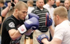 All the action from the UFC 145 open workouts - Telegraph