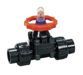 CHEMICAL RESISTANCE CLEAN PVC TRUE UNION DIAPHRAGM VALVESOCKET TYPE , 아성크린후로텍(주)