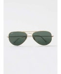Ray-Ban（レイバン）の「Ray-Ban Gold Aviator Sunglasses（サングラス）」 - WEAR