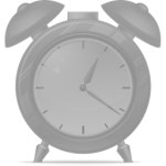 Alarm clock disabled Icon | Large Time Iconset | Aha-Soft
