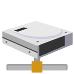 ModernXP 45 Network Drive Icon | Modern XP Iconset | dtafalonso