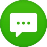 Messages Icon | Circle Iconset | Martz90