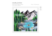 woods summer 아트프레임 - NEW ME HOTTRACKS woods summer 아트프레임