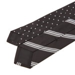 LUXBOY [럭스보이] 스타 스트라이프 GV65LS J1475 1 실크 넥타이