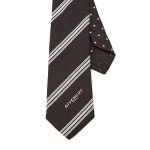 LUXBOY [럭스보이] 스타 스트라이프 GV65LS J1475 1 실크 넥타이