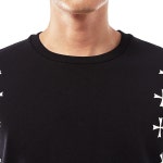 LUXBOY [럭스보이] 밀리터리 스타 PBJS367A H520S 524 남자 긴팔 맨투맨 티셔츠 슬림핏