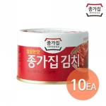 제로투세븐닷컴 종가집 깔끔한 맛김치 160g(캔) x 10개