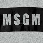 스퀘어 로고 반팔티셔츠-MSB2ATOM012_GRY_MM67-298