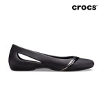 크록스공식 여성 CROCS SLOANE METALBLOCK FLAT W BLK (19FWCF205994)