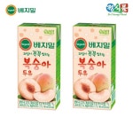 베지밀 과일이 꼭꼭 씹히는 애플망고 두유 190mlx32팩