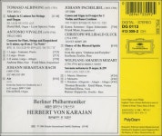 [중고] Albinoni: Adagio / Pachelbel: Canon - Karajan (파헬벨 : 캐논...