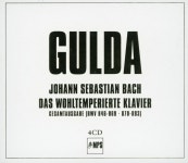 알라딘: [중고] 굴다 - Friedrich Gulda - Bach Das Wohltemperierte Klavier (평균율 클라비어 곡집 전곡) 4Cds [디지팩] [독일발매]... 