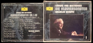 알라딘: [중고] 수입-빌헬름 캠프 Beethoven Klaviersonaten NR.1-10 3CD 1965년 독일반 사진참조 [중고] 수입-빌헬름 캠프... 