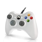 XBOX360 PC 유선컨트롤러 화이트 유선패드 엑박패드 - 샵계부