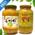 고흥유자로 만든 유자청2kg 진한 향과 맛 우체국택배 - 샵계부