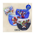 [오키즈] (오키즈) (J0099) 또봇 팬티세트 (3매입 파워라인) 아동속옷 언더웨어 - 샵계부