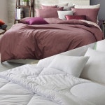 60수사틴 투톤DK침구풀세트 다운필이불솜 이불솜 퍼플-바보사랑 도서 -60수사틴 투톤DK침구풀세트 다운필이불솜 이불솜 퍼플