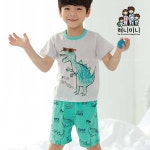 600029 아동잠옷 5부 쟈카드 실내복 내복 홈웨어 여름내복-바보사랑 바보사랑 디자인쇼핑몰