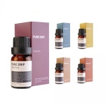 퓨어드립 유기농 에센셜 오일 10ml 아로마테라피 라벤더 유칼립투스 향기오일 10종 방향제-바보사랑 바보사랑 디자인쇼핑몰