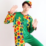 삐에로의상성인용(연두하프라인)-바보사랑 바보사랑 디자인쇼핑몰