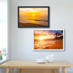 A0065_노을빛바다40cmx60cm우드프레임-바보사랑 바보사랑 디자인쇼핑몰