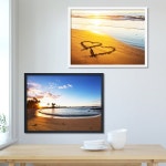 C0066_노을해변60cmx80cm우드프레임-바보사랑 바보사랑 디자인쇼핑몰