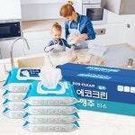 에코 크린 행주 티슈(캡형 70매x8EA 박스)-바보사랑 바보사랑 디자인쇼핑몰