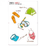 꾸밈인스스티커_여행스케치7-바보사랑 바보사랑 디자인쇼핑몰