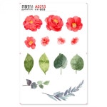 꾸밈인스스티커_붉은꽃-바보사랑 바보사랑 디자인쇼핑몰