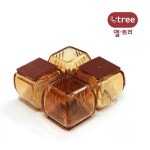 엘트리 먼지가 붙지않는 불소수지 의자발캡 사각 30mm 4입-바보사랑 바보사랑 디자인쇼핑몰