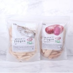질마재농장 떡 쌀과자 백미80g+백미자색고구마80g-바보사랑 바보사랑 디자인쇼핑몰