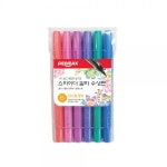 6000스파이더칼라수정펜6색(파스텔)-바보사랑 바보사랑 디자인쇼핑몰