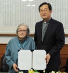 김종복 화백, 대구가톨릭대에 작품 80여점 기증 > > > 김종복 화백, 대구가톨릭대에 작품 80여점 기증