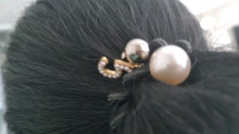 제이로렌 진주 포인트 전화선 헤어끈 H0340 - 에누리 가격비교