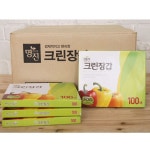 [BOX]명진크린장갑100매/30개입*주방장갑,위생장갑,비닐장갑,요리용장갑,일회용장갑*옵션선택은 배송메세지에 남겨주세요.