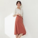 엔터식스몰 - 패션&라이프스타일몰 투웨이 프린트 플레어 스커트(SK-2674)