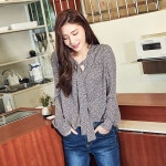 엔터식스몰 - 패션&라이프스타일몰 타이 블라우스(BL-2732)