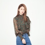 엔터식스몰 - 패션&라이프스타일몰 언발란스 러플 블라우스(BL-2795)