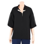 엔터식스몰 - 패션&라이프스타일몰 투버튼 챠이나 쉬폰 칠부 블라우스(18S/S)